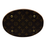 ルイ・ヴィトン LOUIS VUITTON バケットPM M42238 ブラウン モノグラム/レザー レディース トートバッグ