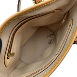 ルイ・ヴィトン LOUIS VUITTON バケットPM M42238 ブラウン モノグラム/レザー レディース トートバッグ