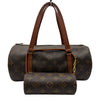 ルイ・ヴィトン LOUIS VUITTON パピヨン30 M51365 ブラウン モノグラム/レザー レディース ハンドバッグ