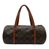 ルイ・ヴィトン LOUIS VUITTON パピヨン30 M51365 ブラウン モノグラム/レザー レディース ハンドバッグ