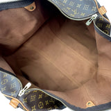 ルイ・ヴィトン LOUIS VUITTON キーポル・バンドリエール60 M41412 ブラウン モノグラム/レザー メンズ ボストンバッグ
