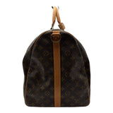 ルイ・ヴィトン LOUIS VUITTON キーポル・バンドリエール60 M41412 ブラウン モノグラム/レザー メンズ ボストンバッグ