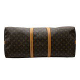 ルイ・ヴィトン LOUIS VUITTON キーポル・バンドリエール60 M41412 ブラウン モノグラム/レザー メンズ ボストンバッグ