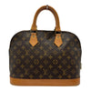 ルイ・ヴィトン LOUIS VUITTON アルマ M51130 ブラウン モノグラム/レザー レディース ハンドバッグ