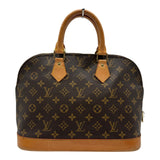 ルイ・ヴィトン LOUIS VUITTON アルマ M51130 ブラウン モノグラム/レザー レディース ハンドバッグ