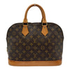 ルイ・ヴィトン LOUIS VUITTON アルマ M51130 ブラウン モノグラム/レザー レディース ハンドバッグ