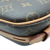 ルイ・ヴィトン LOUIS VUITTON ポワット・シャポースープルMM M45647 ブラウン モノグラム/レザー レディース ショルダーバッグ