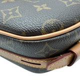 ルイ・ヴィトン LOUIS VUITTON ポワット・シャポースープルMM M45647 ブラウン モノグラム/レザー レディース ショルダーバッグ