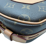 ルイ・ヴィトン LOUIS VUITTON ポワット・シャポースープルMM M45647 ブラウン モノグラム/レザー レディース ショルダーバッグ
