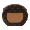 ルイ・ヴィトン LOUIS VUITTON ポワット・シャポースープルMM M45647 ブラウン モノグラム/レザー レディース ショルダーバッグ