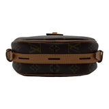 ルイ・ヴィトン LOUIS VUITTON ポワット・シャポースープルMM M45647 ブラウン モノグラム/レザー レディース ショルダーバッグ