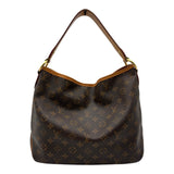 ルイ・ヴィトン LOUIS VUITTON ディライトフルPM M50154 ブラウン モノグラム/レザー レディース ショルダーバッグ