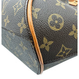 ルイ・ヴィトン LOUIS VUITTON エリプスMM M51126 ブラウン モノグラム/レザー レディース ハンドバッグ