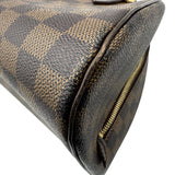 ルイ・ヴィトン LOUIS VUITTON リベラMM N41434 ブラウン ダミエ/レザー レディース ボストンバッグ