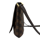 ルイ・ヴィトン LOUIS VUITTON ミュゼット・タンゴ ロング N51301 ブラウン ダミエ/レザー レディース ショルダーバッグ