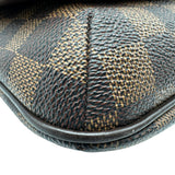 ルイ・ヴィトン LOUIS VUITTON ミュゼット・タンゴ ロング N51301 ブラウン ダミエ/レザー レディース ショルダーバッグ