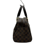 ルイ・ヴィトン LOUIS VUITTON ドゥオモ N60008 ブラウン ダミエ/レザー レディース ハンドバッグ