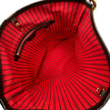 ルイ・ヴィトン LOUIS VUITTON ディライトフルMM N41460 ブラウン ダミエ/レザー レディース ショルダーバッグ