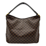 ルイ・ヴィトン LOUIS VUITTON ディライトフルMM N41460 ブラウン ダミエ/レザー レディース ショルダーバッグ