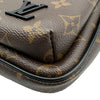 ルイ・ヴィトン LOUIS VUITTON アヴェニュー・スリングバッグ M45897 モノグラム・マカサー メンズ ボディバッグ