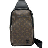 ルイ・ヴィトン LOUIS VUITTON アヴェニュー・スリングバッグ M45897 モノグラム・マカサー メンズ ボディバッグ