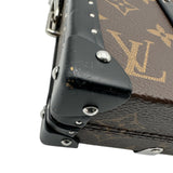 ルイ・ヴィトン LOUIS VUITTON ネオウォレット・トランク M20953 ブラウン　シルバー金具 モノグラム・マカサー メンズ ショルダーバッグ