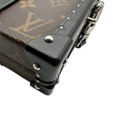 ルイ・ヴィトン LOUIS VUITTON ネオウォレット・トランク M20953 ブラウン　シルバー金具 モノグラム・マカサー メンズ ショルダーバッグ