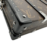 ルイ・ヴィトン LOUIS VUITTON ネオウォレット・トランク M20953 ブラウン　シルバー金具 モノグラム・マカサー メンズ ショルダーバッグ