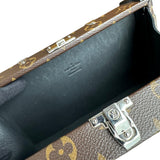 ルイ・ヴィトン LOUIS VUITTON ネオウォレット・トランク M20953 ブラウン　シルバー金具 モノグラム・マカサー メンズ ショルダーバッグ