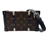 ルイ・ヴィトン LOUIS VUITTON ネオウォレット・トランク M20953 ブラウン　シルバー金具 モノグラム・マカサー メンズ ショルダーバッグ