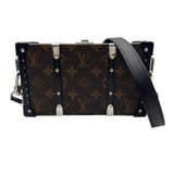 ルイ・ヴィトン LOUIS VUITTON ネオウォレット・トランク M20953 ブラウン　シルバー金具 モノグラム・マカサー メンズ ショルダーバッグ