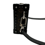 ルイ・ヴィトン LOUIS VUITTON ネオウォレット・トランク M20953 ブラウン　シルバー金具 モノグラム・マカサー メンズ ショルダーバッグ