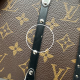 ルイ・ヴィトン LOUIS VUITTON ネオウォレット・トランク M20953 ブラウン　シルバー金具 モノグラム・マカサー メンズ ショルダーバッグ