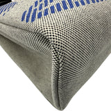 エルメス HERMES エールバッグジップPM Z刻 エクリュ/ブルーサフィール シルバー金具 トワル/ハンター レディース ショルダーバッグ