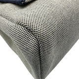 エルメス HERMES エールバッグジップPM Z刻 エクリュ/ブルーサフィール シルバー金具 トワル/ハンター レディース ショルダーバッグ