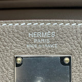 エルメス HERMES ケリーアッカドPM W刻 エトゥープ シルバー金具 トゴ メンズ ボディバッグ