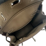 エルメス HERMES ケリーアッカドPM W刻 エトゥープ シルバー金具 トゴ メンズ ボディバッグ