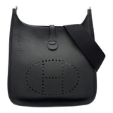 エルメス HERMES エヴリン3 PM K刻 ブラック シルバー金具 トリヨン レディース ショルダーバッグ