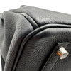 エルメス HERMES バーキン35 W刻 ブラック シルバー金具 トゴ レディース ハンドバッグ