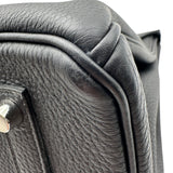 エルメス HERMES バーキン35 W刻 ブラック シルバー金具 トゴ レディース ハンドバッグ