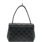 シャネル CHANEL マトラッセ ハンドバッグ 4番台 ブラック ゴールド金具 ラムスキン レディース