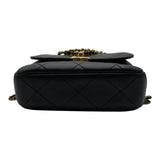 シャネル CHANEL マトラッセ チェーン バックパック AS3884 ブラック ゴールド金具 ラムスキン レディース リュック・デイパック