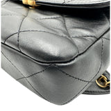 シャネル CHANEL マトラッセ チェーン バックパック AS3884 ブラック ゴールド金具 ラムスキン レディース リュック・デイパック