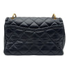 シャネル CHANEL マトラッセ チェーンショルダーバッグ AS0937 28番台 ネイビー ゴールド金具 ラムスキン レディース ショルダーバッグ