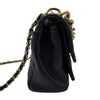 シャネル CHANEL マトラッセ チェーンショルダーバッグ AS0937 28番台 ネイビー ゴールド金具 ラムスキン レディース ショルダーバッグ