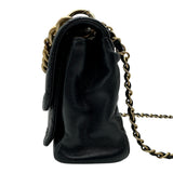 シャネル CHANEL マトラッセ チェーンショルダーバッグ AS0937 28番台 ネイビー ゴールド金具 ラムスキン レディース ショルダーバッグ