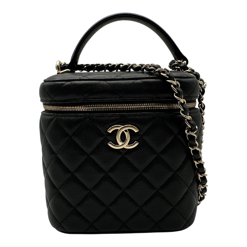 シャネル CHANEL マトラッセ トップハンドル バニティバッグ AS2362 31