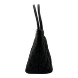 シャネル CHANEL 復刻トート A01804 8番台 ブラック ゴールド金具 キャビアスキン レディース トートバッグ