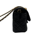 シャネル CHANEL ミニフラップバッグ AS1787 29番台 ブラック ゴールド金具 ラムスキン レディース ショルダーバッグ