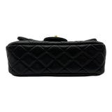 シャネル CHANEL ミニフラップバッグ AS1787 29番台 ブラック ゴールド金具 ラムスキン レディース ショルダーバッグ
